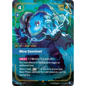 Riftbound Blue Sentinel - Unleashed - FOIL 087/219