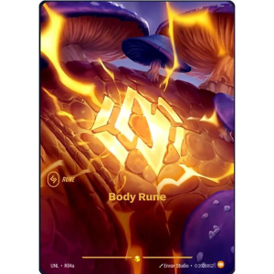 Riftbound Body Rune (Alternate Art) - Unleashed - FOIL R04a