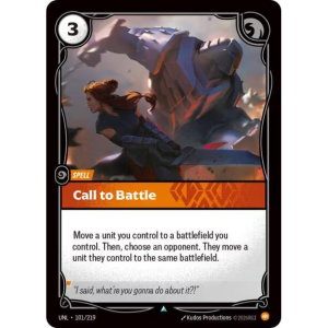 Riftbound Call to Battle - Unleashed 101/219