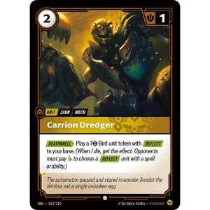 Riftbound Carrion Dredger - Unleashed - FOIL 153/219