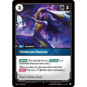 Riftbound Chakram Dancer - Unleashed - FOIL 071/219