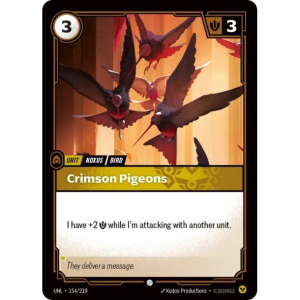 Riftbound Crimson Pigeons - Unleashed 154/219