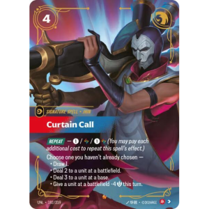 Riftbound Curtain Call - Unleashed - FOIL 182/219