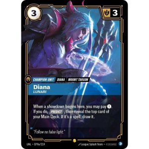 Riftbound Diana - Lunari (Alternate Art) - Unleashed 079a/219