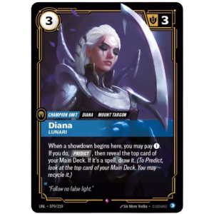 Riftbound Diana - Lunari - Unleashed - FOIL 079/219