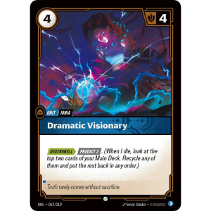 Riftbound Dramatic Visionary - Unleashed 062/219