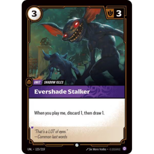 Riftbound Evershade Stalker - Unleashed 123/219