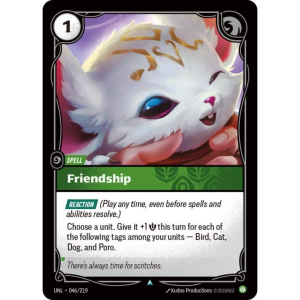 Riftbound Friendship - Unleashed - FOIL 046/219