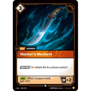 Riftbound Hunter's Machete - Unleashed 096/219