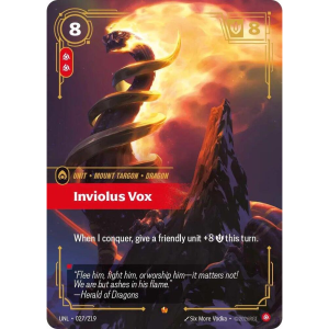 Riftbound Inviolus Vox - Unleashed - FOIL 027/219