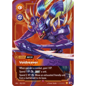 Riftbound Kha'Zix - Voidreaver - Unleashed - FOIL 201/219