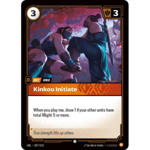 Riftbound Kinkou Initiate - Unleashed - FOIL 097/219