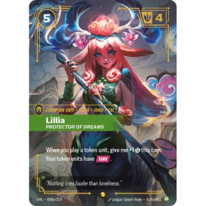 Riftbound Lillia - Protector of Dreams (Alternate Art) - Unleashed - FOIL 058a/219