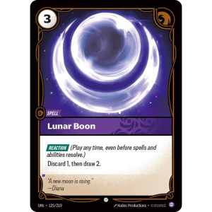 Riftbound Lunar Boon - Unleashed 125/219