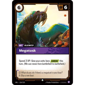 Riftbound Megatusk - Unleashed - FOIL 126/219