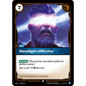 Riftbound Moonlight Affliction - Unleashed - FOIL 066/219