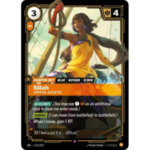 Riftbound Nilah - Joyful Ascetic - Unleashed - FOIL 115/219