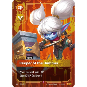 Riftbound Poppy - Keeper of the Hammer - Unleashed - FOIL 203/219