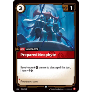 Riftbound Prepared Neophyte - Unleashed 004/219