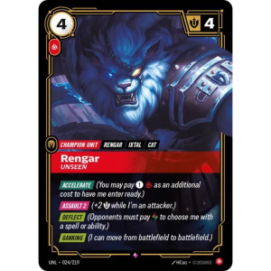 Riftbound Rengar - Unseen - Unleashed - FOIL 024/219