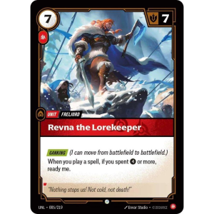 Riftbound Revna the Lorekeeper - Unleashed 005/219