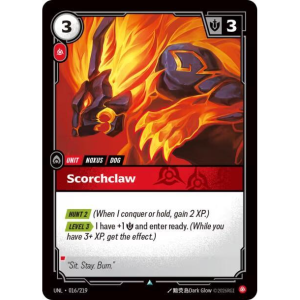 Riftbound Scorchclaw - Unleashed - FOIL 016/219