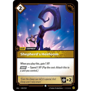 Riftbound Shepherd's Heirloom - Unleashed - FOIL 158/219