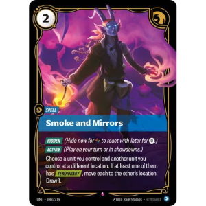 Riftbound Smoke and Mirrors - Unleashed - FOIL 083/219
