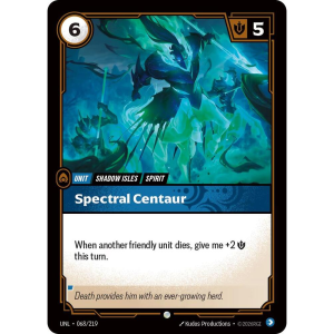 Riftbound Spectral Centaur - Unleashed 068/219