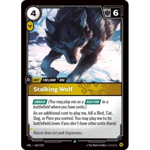 Riftbound Stalking Wolf - Unleashed 166/219