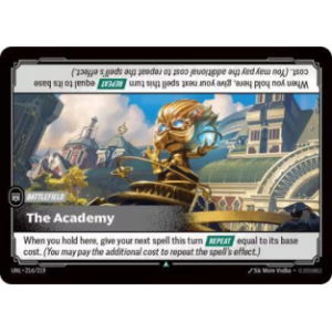 Riftbound The Academy - Unleashed - FOIL 216/219