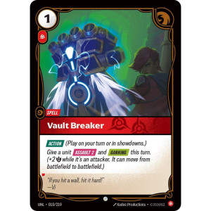 Riftbound Vault Breaker - Unleashed - FOIL 010/219