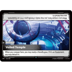 Riftbound Veiled Temple - Spiritforged - FOIL 221/221