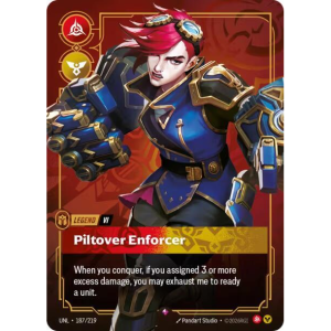 Riftbound Vi - Piltover Enforcer - Unleashed - FOIL 187/219