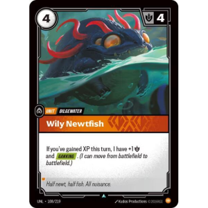 Riftbound Wily Newtfish - Unleashed 108/219