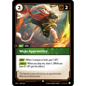 Riftbound Wuju Apprentice - Unleashed 040/219