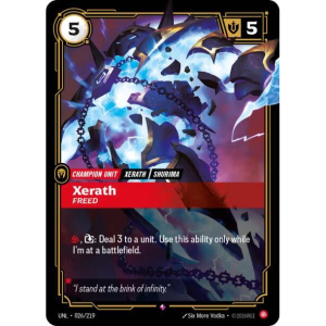 Riftbound Xerath - Freed - Unleashed - FOIL 026/219