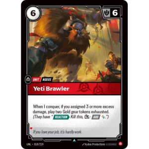 Riftbound Yeti Brawler - Unleashed 018/219