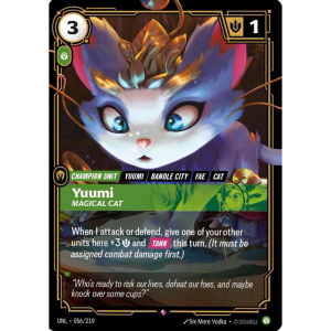 Riftbound Yuumi - Magical Cat - Unleashed - FOIL 056/219