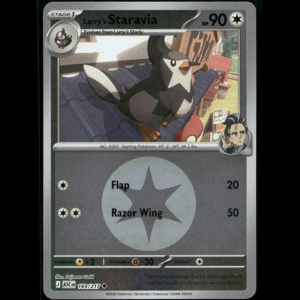 Pokemon TCG Larry's Staravia (Energy Symbol Pattern) - Ascended Heroes - Reverse Holofoil