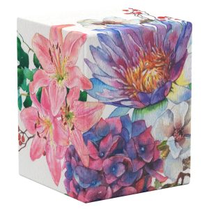 Ultimate Guard Floral Boulder Lotus Bloom Deck Case Box 100+