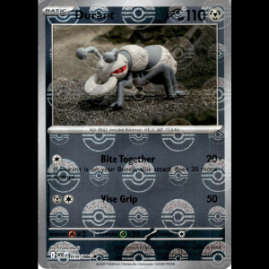 Pokemon TCG Durant (Poke Ball Pattern) - White Flare - Holofoil