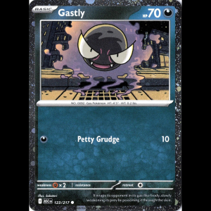 Pokemon TCG Gastly - 123/217 (Cosmos Holo) - Miscellaneous Cards & Products - Holofoil