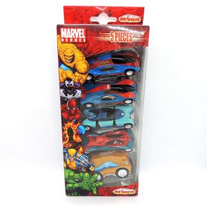 Marvel Heroes Majorette Autitos Coleccion Blister 5