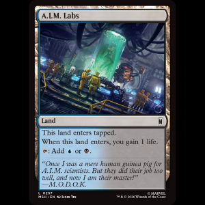 MTG A.I.M. Labs Marvel Super Heroes msh#257