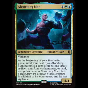 MTG Absorbing Man Marvel Super Heroes msh#199