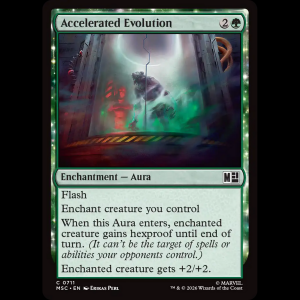 MTG Accelerated Evolution Marvel Super Heroes Commander msc#711