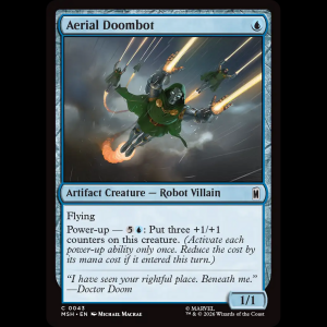 MTG Aerial Doombot Marvel Super Heroes msh#43