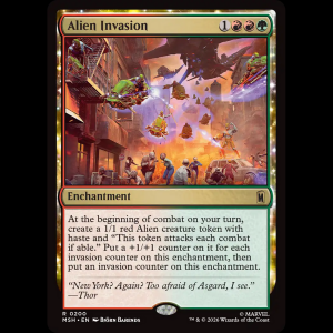 MTG Alien Invasion Marvel Super Heroes msh#200