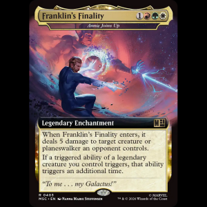 MTG Annie Joins Up Marvel Super Heroes Commander msc#403